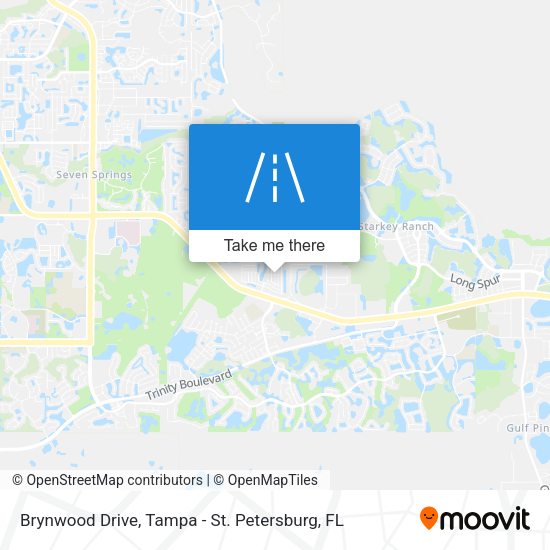 Brynwood Drive map
