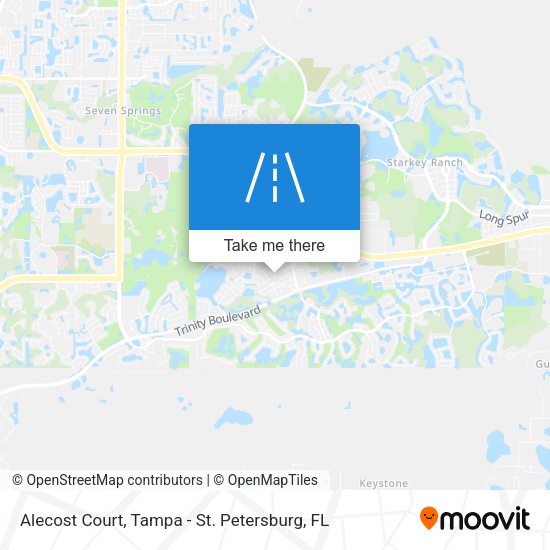 Alecost Court map