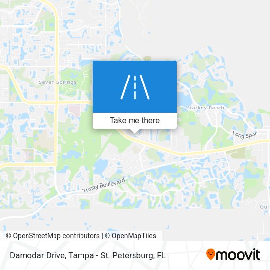 Damodar Drive map