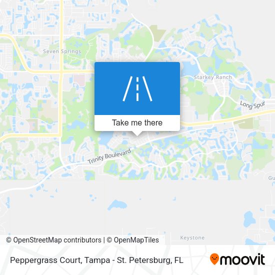 Peppergrass Court map