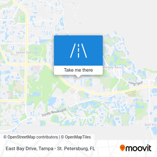 East Bay Drive map