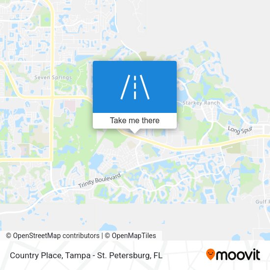 Country Place map