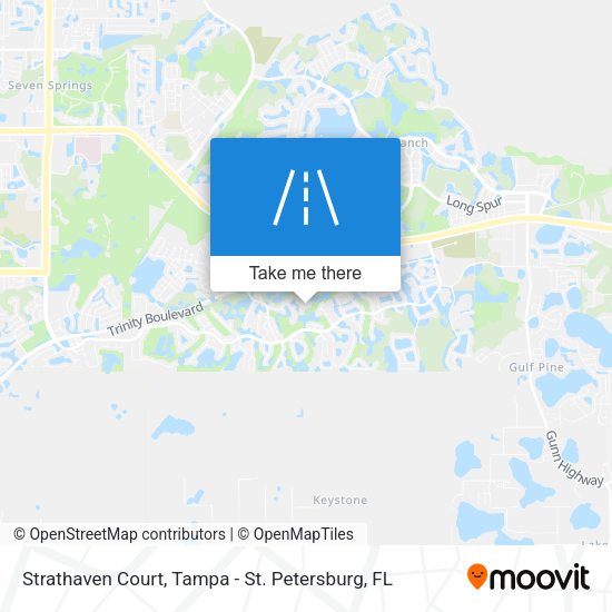 Strathaven Court map