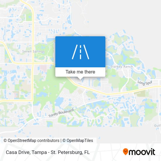 Casa Drive map
