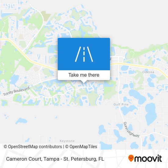 Cameron Court map