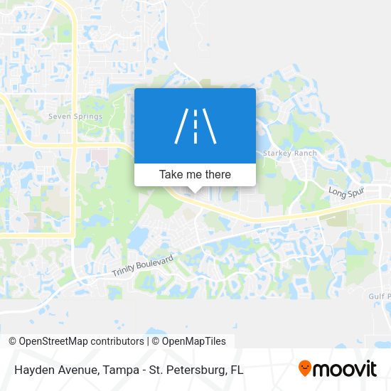 Mapa de Hayden Avenue