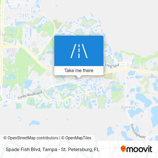 Mapa de Spade Fish Blvd