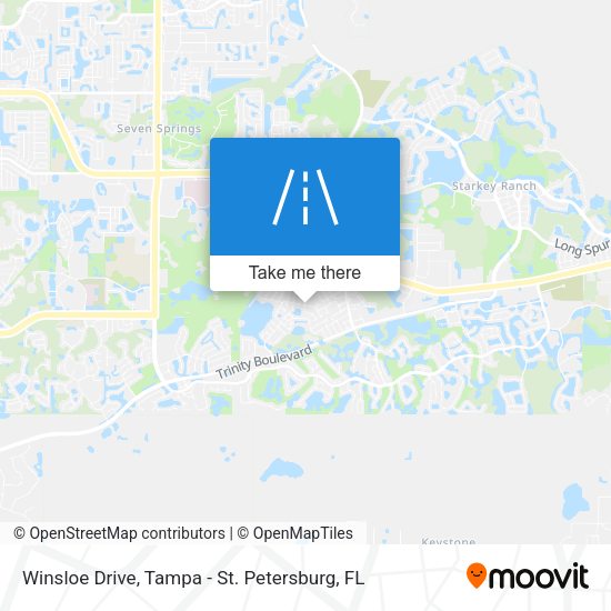 Mapa de Winsloe Drive