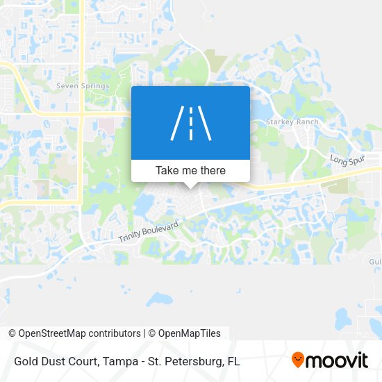 Mapa de Gold Dust Court