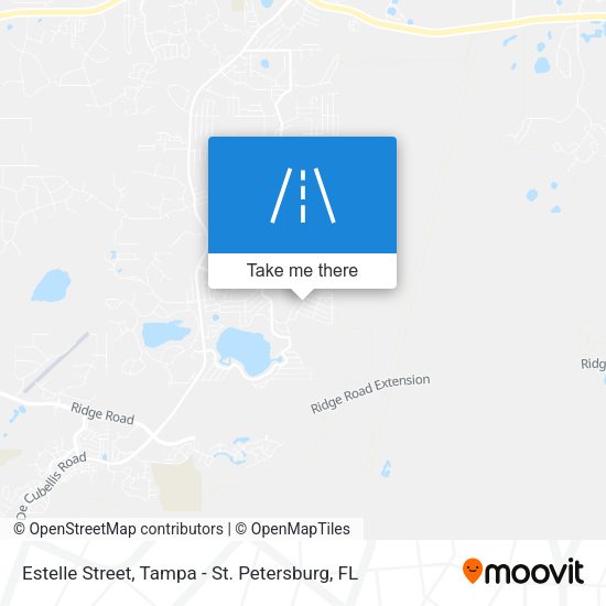 Mapa de Estelle Street