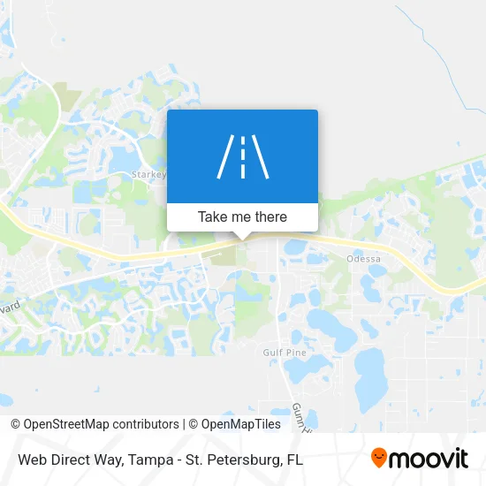 Web Direct Way map