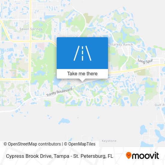 Mapa de Cypress Brook Drive