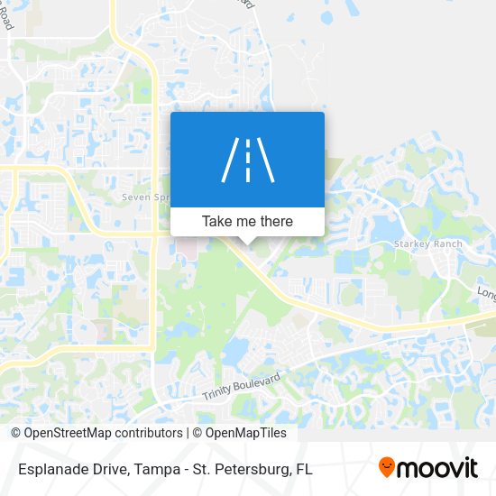 Mapa de Esplanade Drive