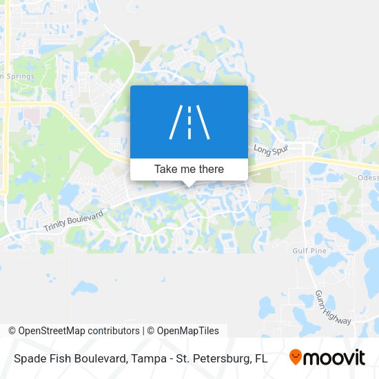 Mapa de Spade Fish Boulevard