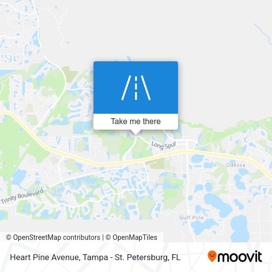 Heart Pine Avenue map