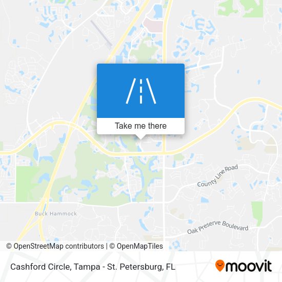 Mapa de Cashford Circle