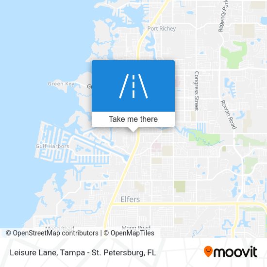 Mapa de Leisure Lane