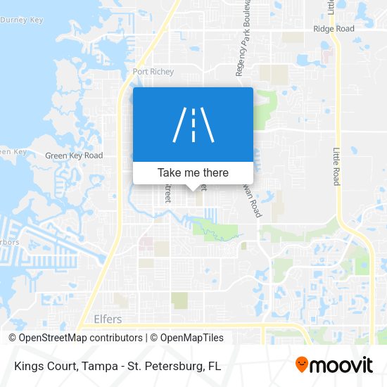 Kings Court map