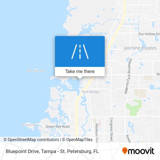 Mapa de Bluepoint Drive