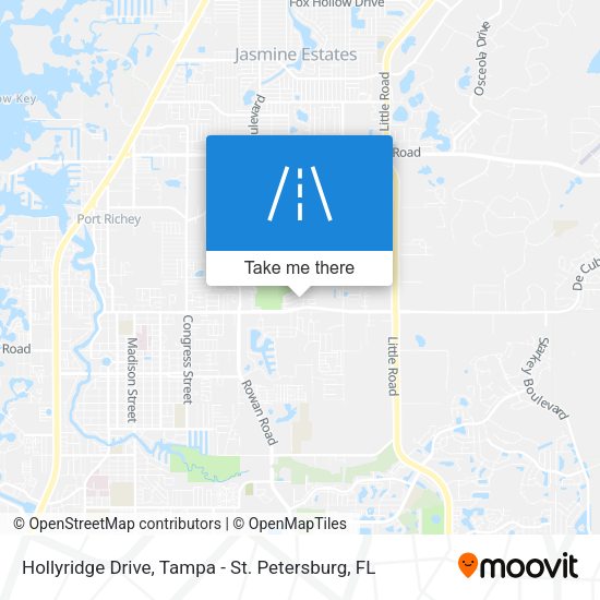 Mapa de Hollyridge Drive