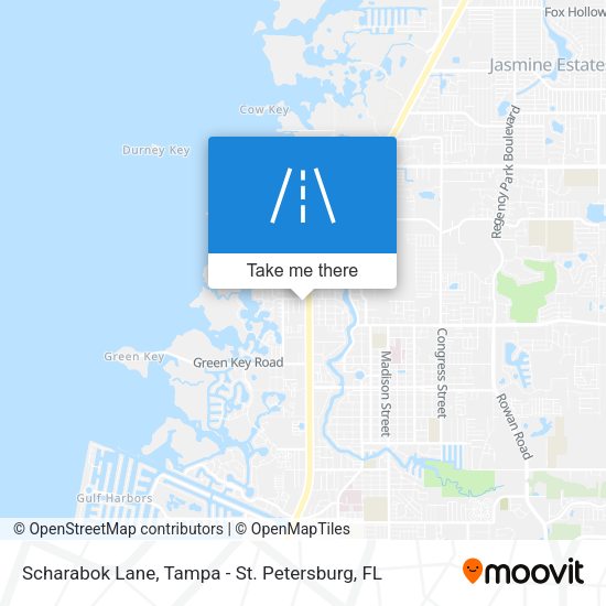 Scharabok Lane map