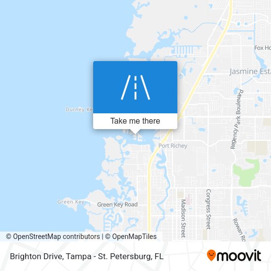 Mapa de Brighton Drive