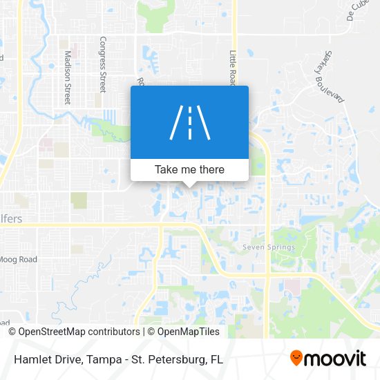 Hamlet Drive map