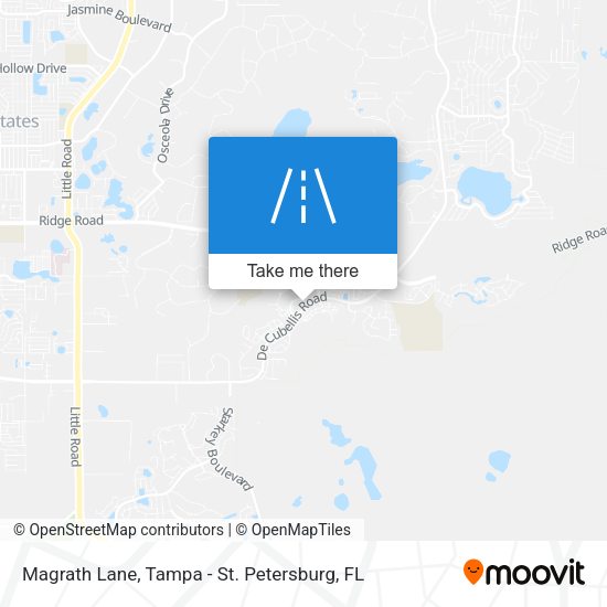 Magrath Lane map