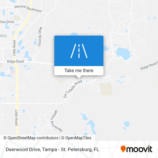 Mapa de Deerwood Drive
