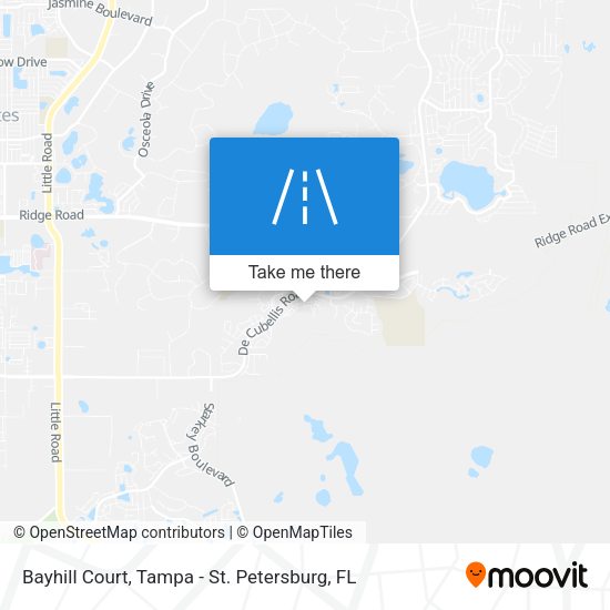 Bayhill Court map