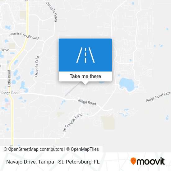 Mapa de Navajo Drive