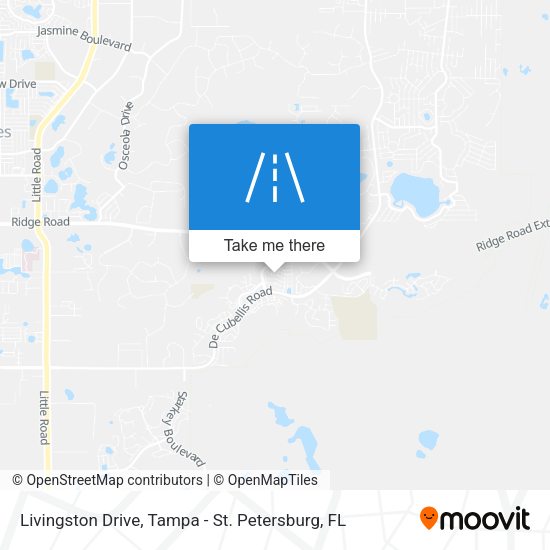 Livingston Drive map