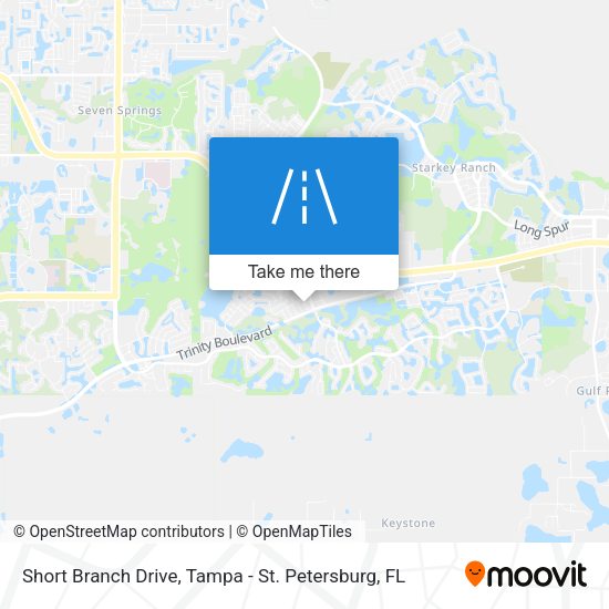 Short Branch Drive map