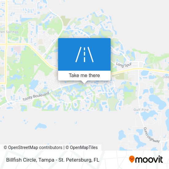 Billfish Circle map