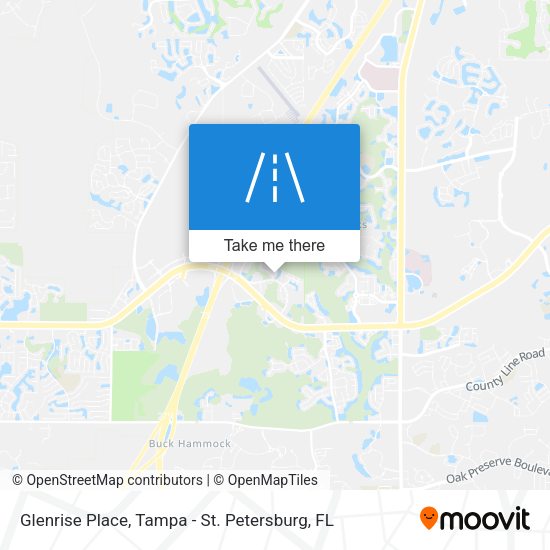 Mapa de Glenrise Place