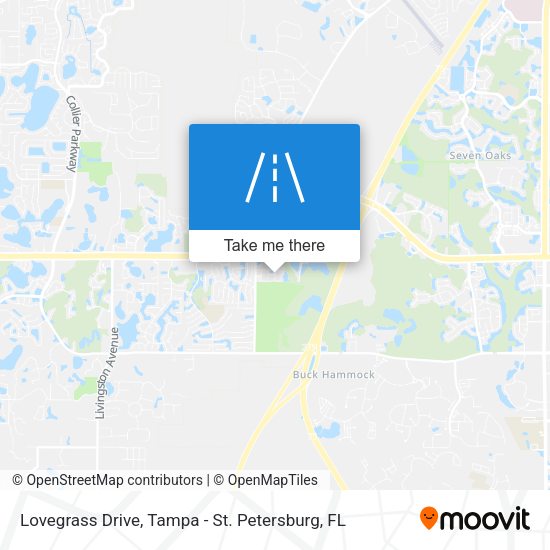 Lovegrass Drive map