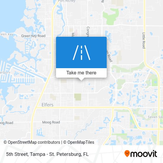 5th Street map