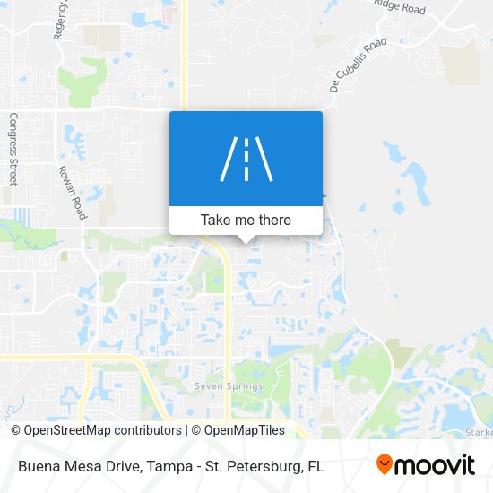 Buena Mesa Drive map
