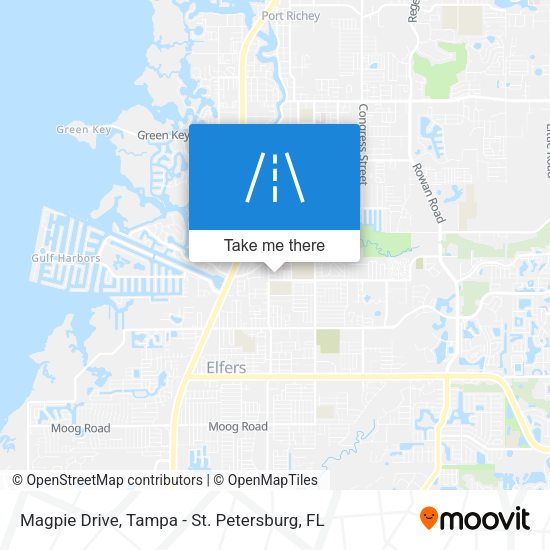 Magpie Drive map