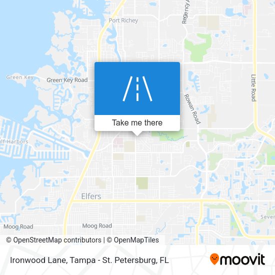 Mapa de Ironwood Lane