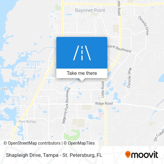Mapa de Shapleigh Drive