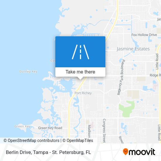 Mapa de Berlin Drive