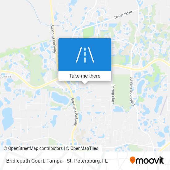 Bridlepath Court map