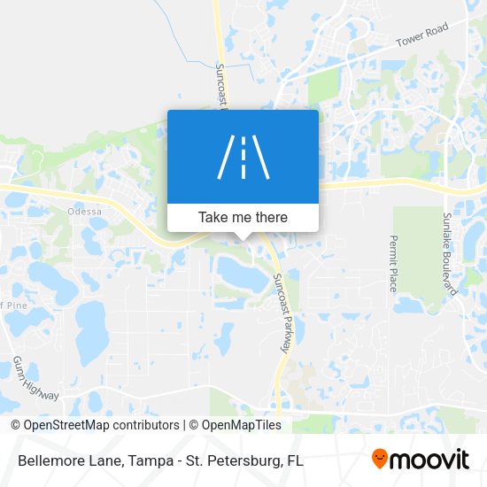 Bellemore Lane map