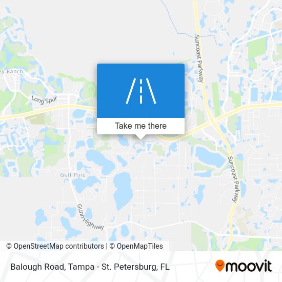 Balough Road map