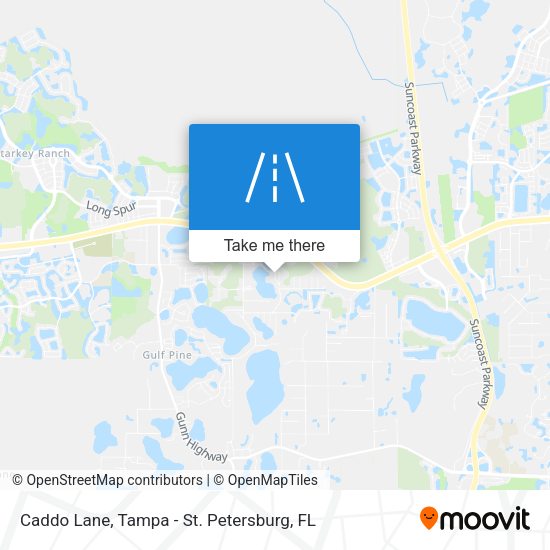 Mapa de Caddo Lane