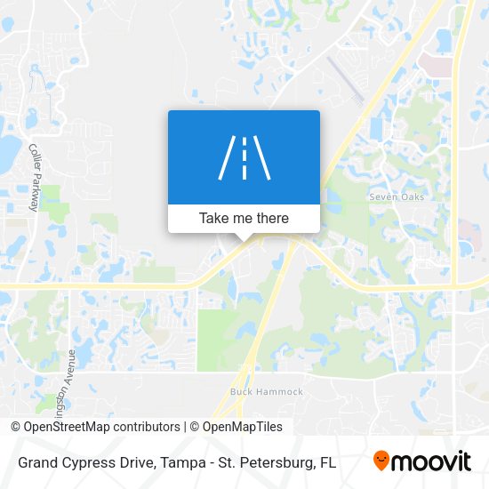 Grand Cypress Drive map
