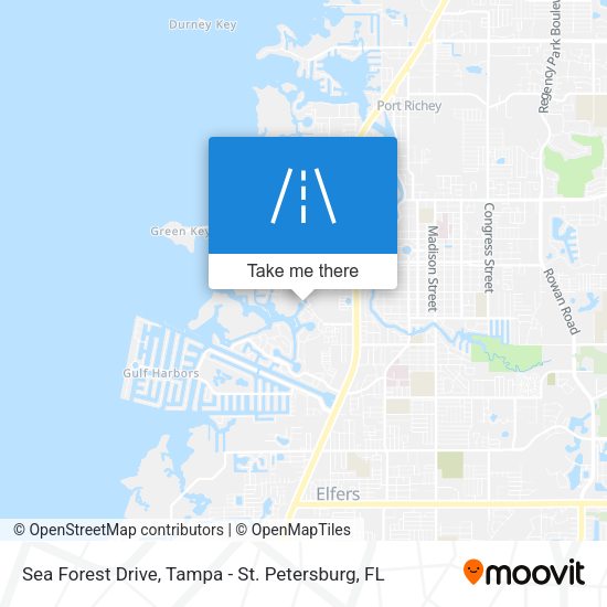 Mapa de Sea Forest Drive