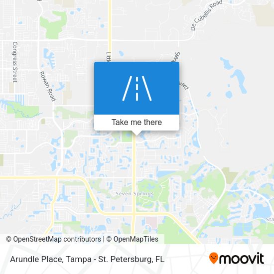 Mapa de Arundle Place