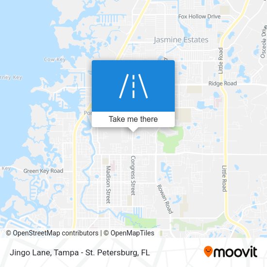 Jingo Lane map